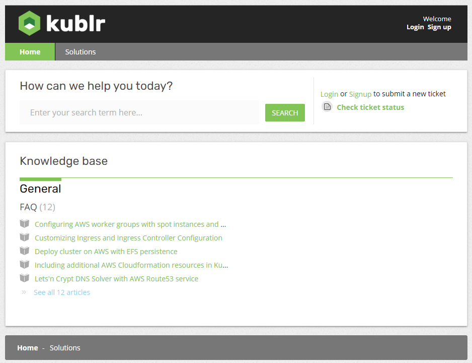 kublr_support-home_page